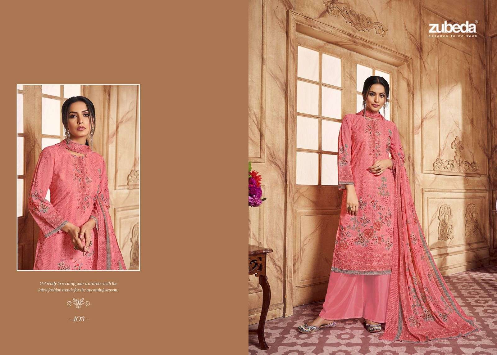 Pakiza By Zubeda 401 To 406 Series Beautiful Festive Suits Stylish Colorful Fancy Casual Wear & Ethnic Wear Georgette Embroidered Dresses At Wholesale Price
