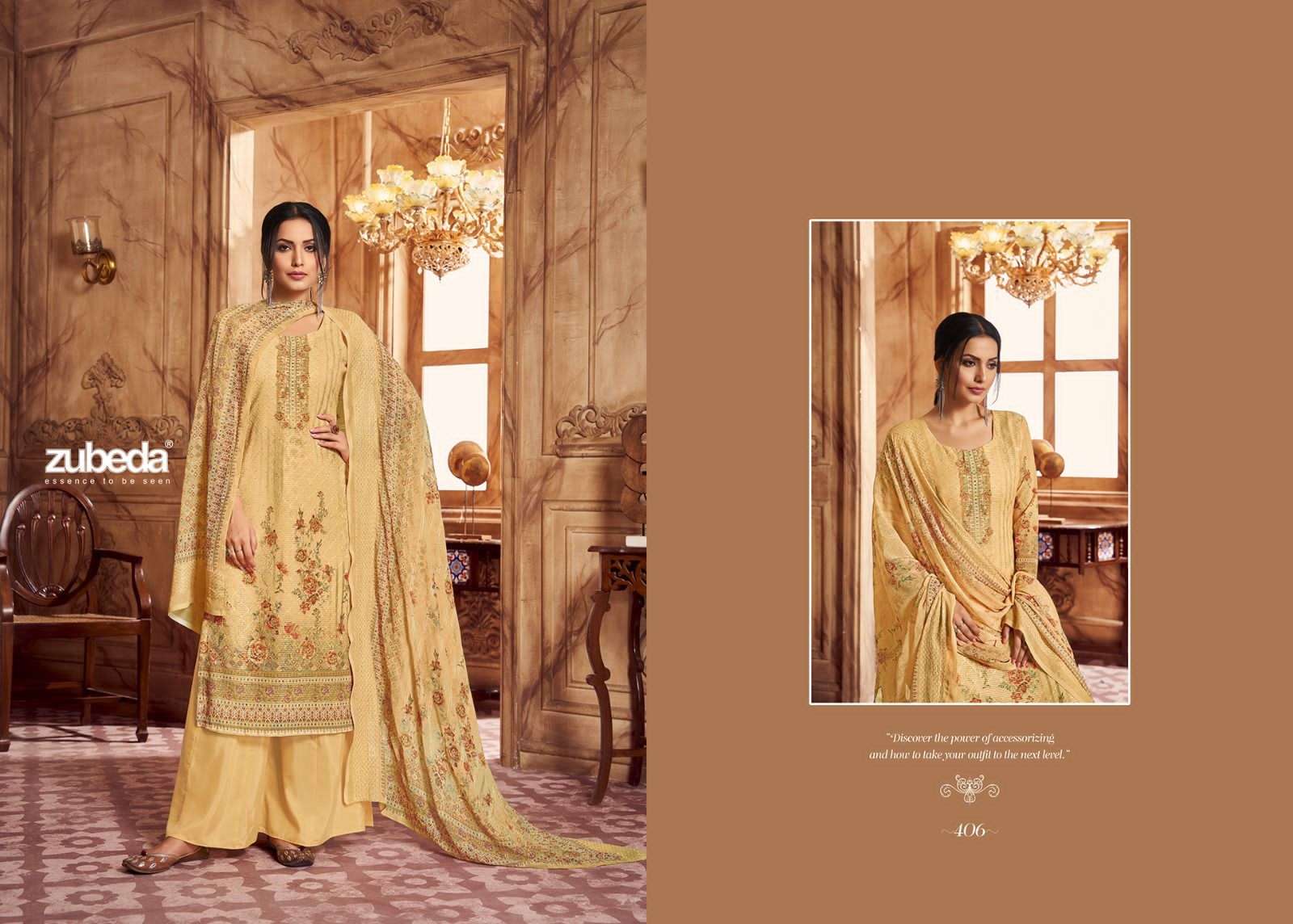 Pakiza By Zubeda 401 To 406 Series Beautiful Festive Suits Stylish Colorful Fancy Casual Wear & Ethnic Wear Georgette Embroidered Dresses At Wholesale Price