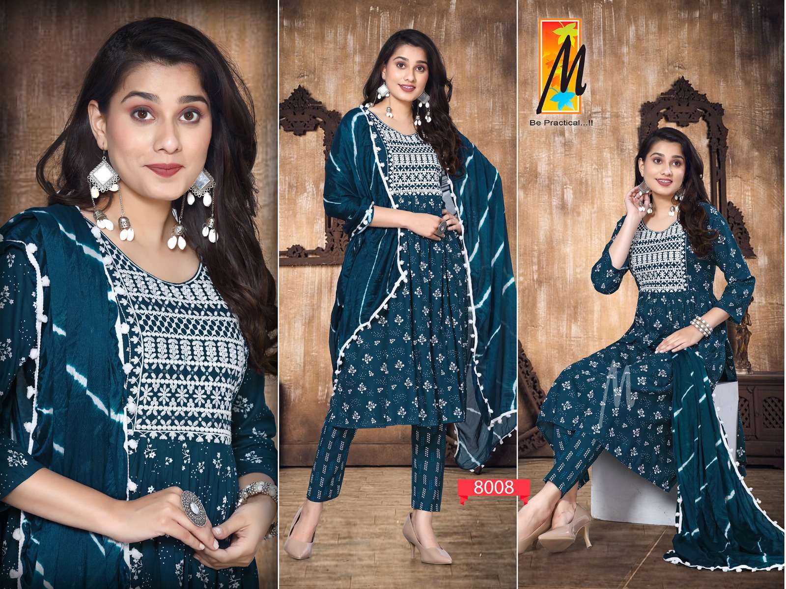 Nazakat By Master 8001 To 8008 Series Beautiful Summer Collection Pakisatni Suits Stylish Fancy Colorful Casual Wear & Ethnic Wear Rayon Print Dresses At Wholesale Price