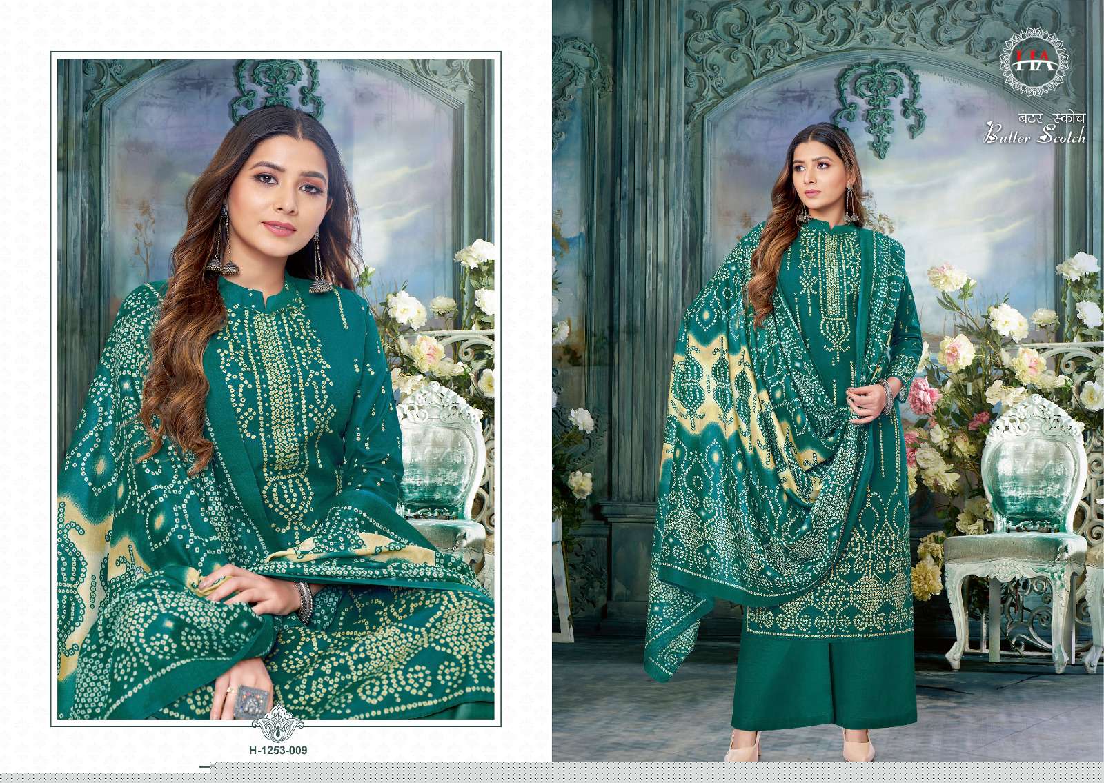 Butter Scotch By Hasrhit Fashion Hub 1253-001 To 1253-010 Series Beautiful Suits Colorful Stylish Fancy Casual Wear & Ethnic Wear Pure Cotton Print Dresses At Wholesale Price