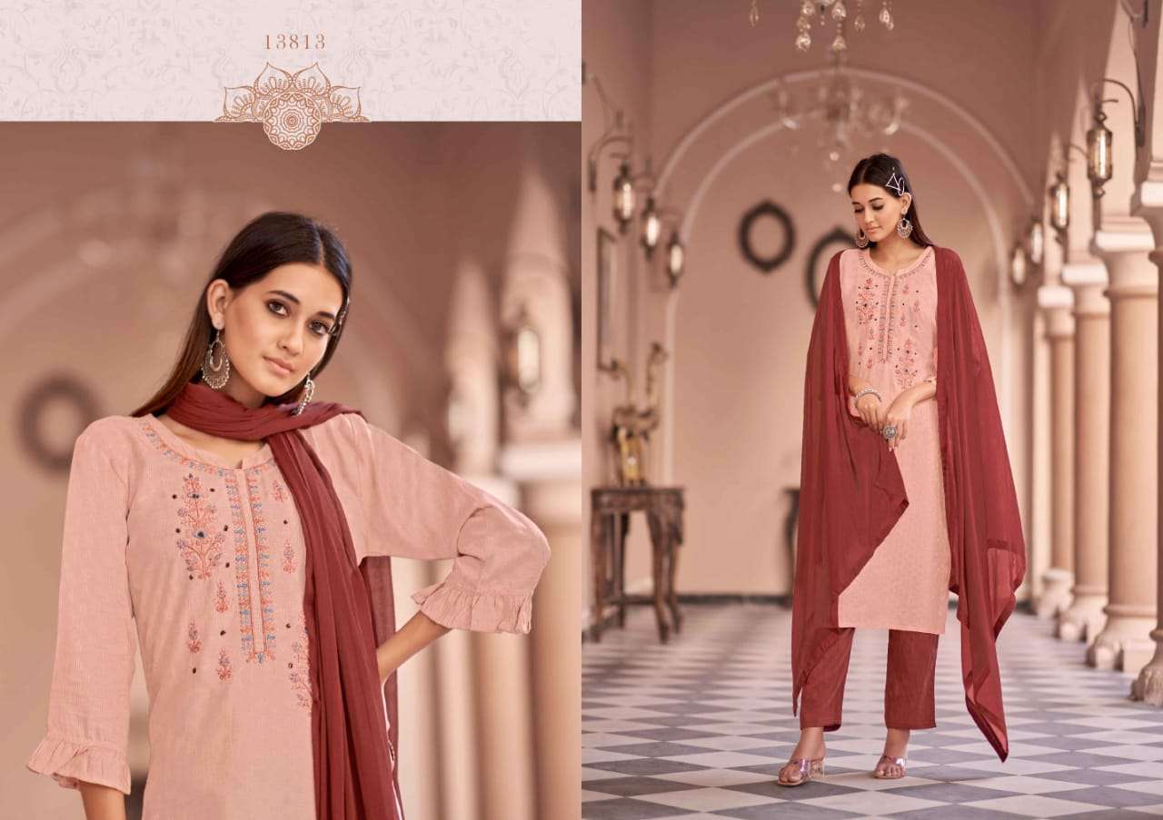 Kaveri By Kalaroop 13811 To 13814 Series Beautiful Suits Colorful Stylish Fancy Casual Wear & Ethnic Wear Heavy Rayon Dresses At Wholesale Price