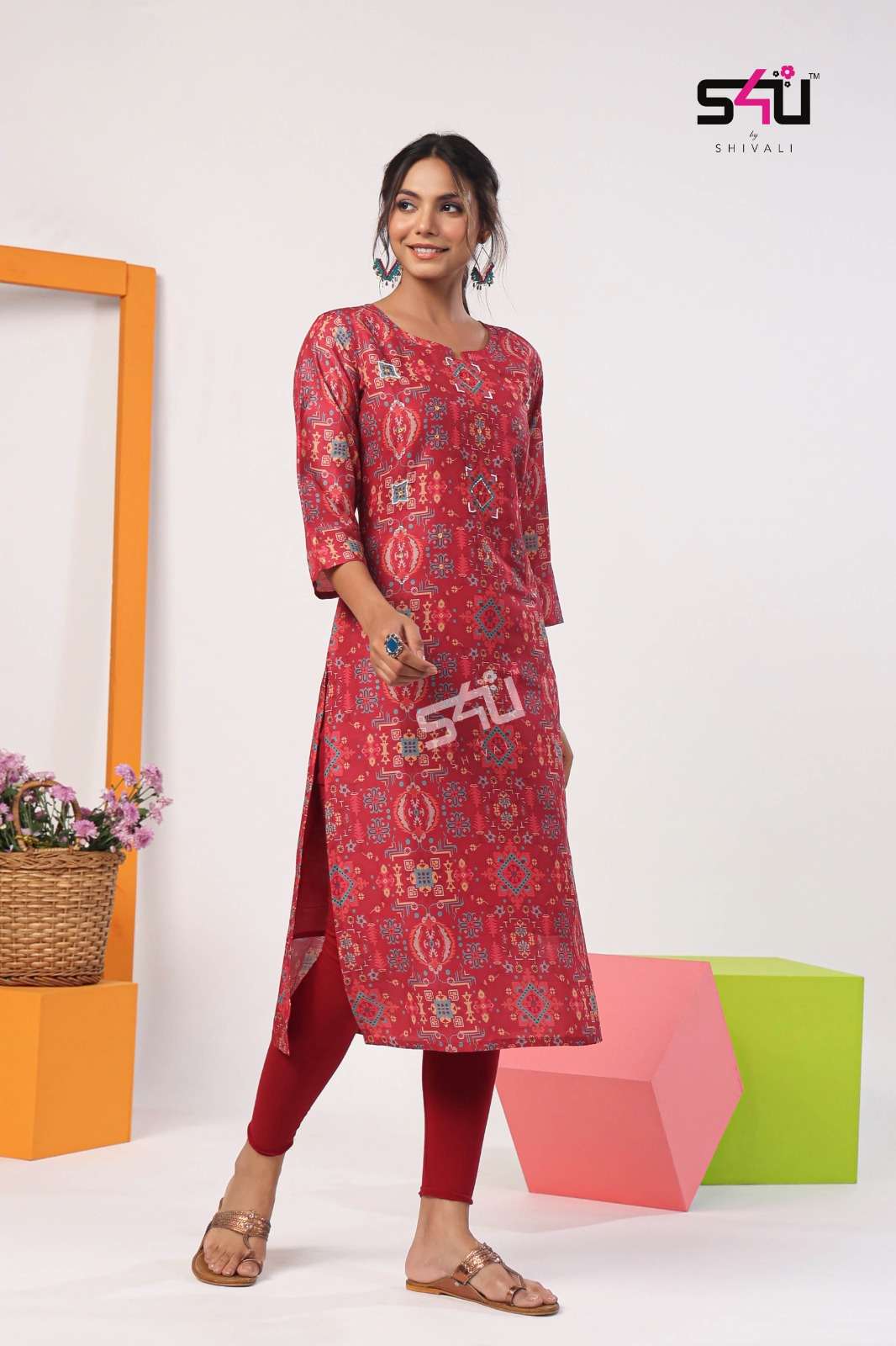 Gold Vol-5 By 1 Love 101 To 106 Series Beautiful Stylish Fancy Colorful Casual Wear & Ethnic Wear Muslin Kurtis At Wholesale Price