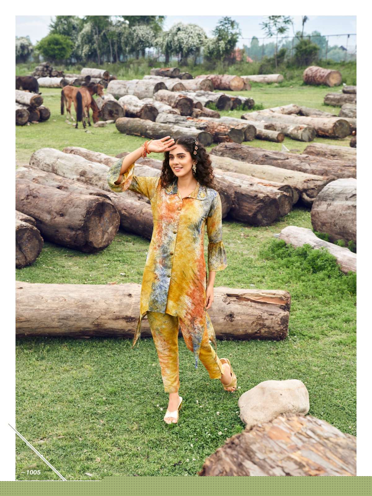 Malini By You 1001 To 1007 Series Designer Stylish Fancy Colorful Beautiful Party Wear & Ethnic Wear Collection Pure Modal Kurtis With Pants At Wholesale Price