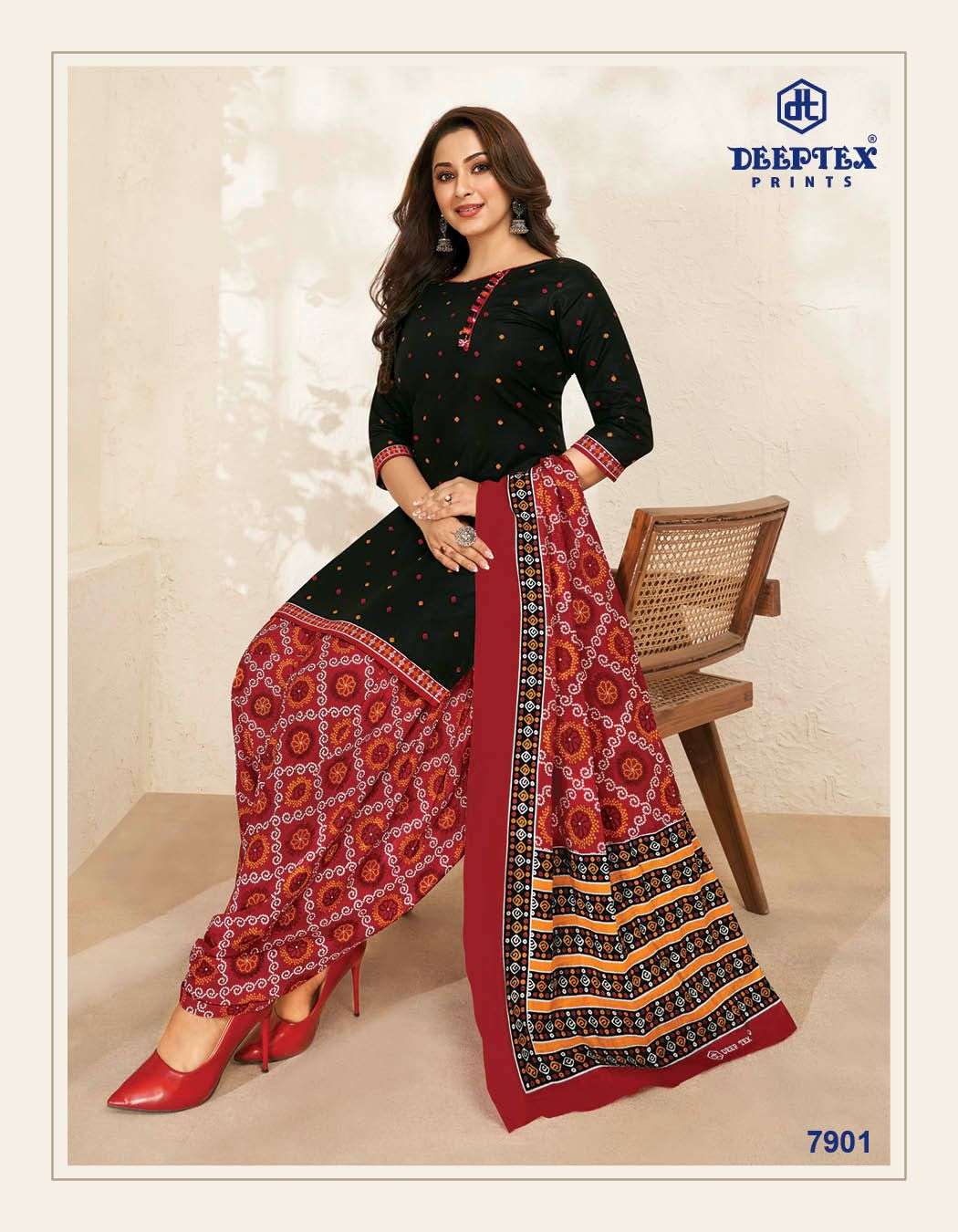 Miss India Vol-79 By Deeptex 7901 To 7926 Series Beautiful Festive Suits Colorful Stylish Fancy Casual Wear & Ethnic Wear Pure Cotton Dresses At Wholesale Price