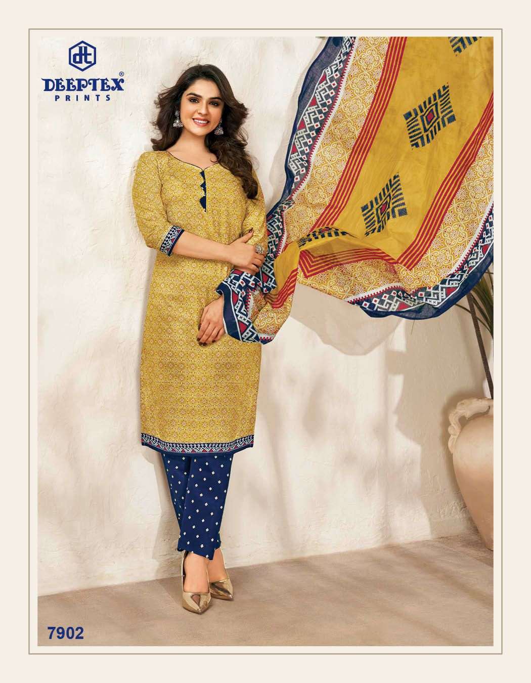 Miss India Vol-79 By Deeptex 7901 To 7926 Series Beautiful Festive Suits Colorful Stylish Fancy Casual Wear & Ethnic Wear Pure Cotton Dresses At Wholesale Price