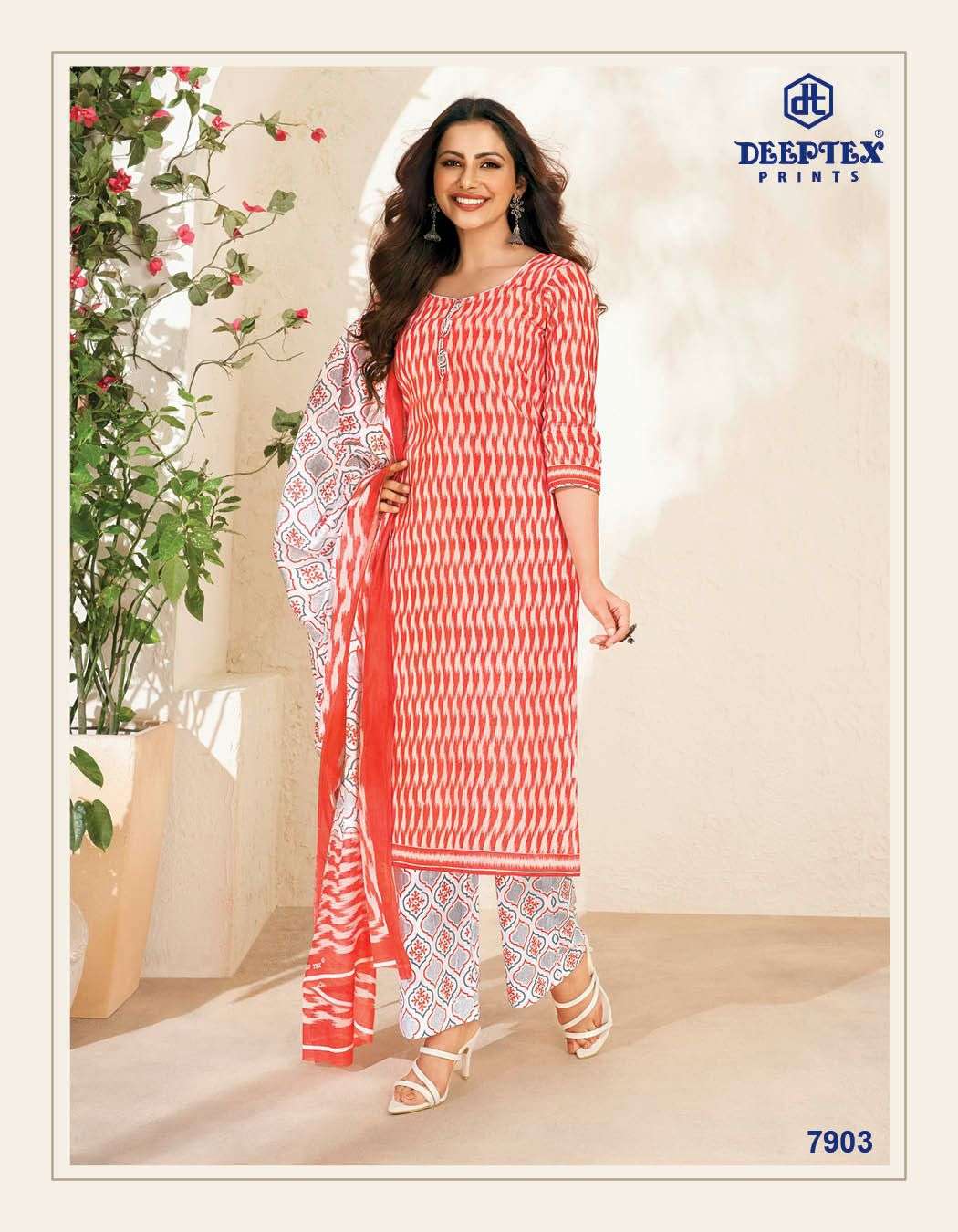 Miss India Vol-79 By Deeptex 7901 To 7926 Series Beautiful Festive Suits Colorful Stylish Fancy Casual Wear & Ethnic Wear Pure Cotton Dresses At Wholesale Price