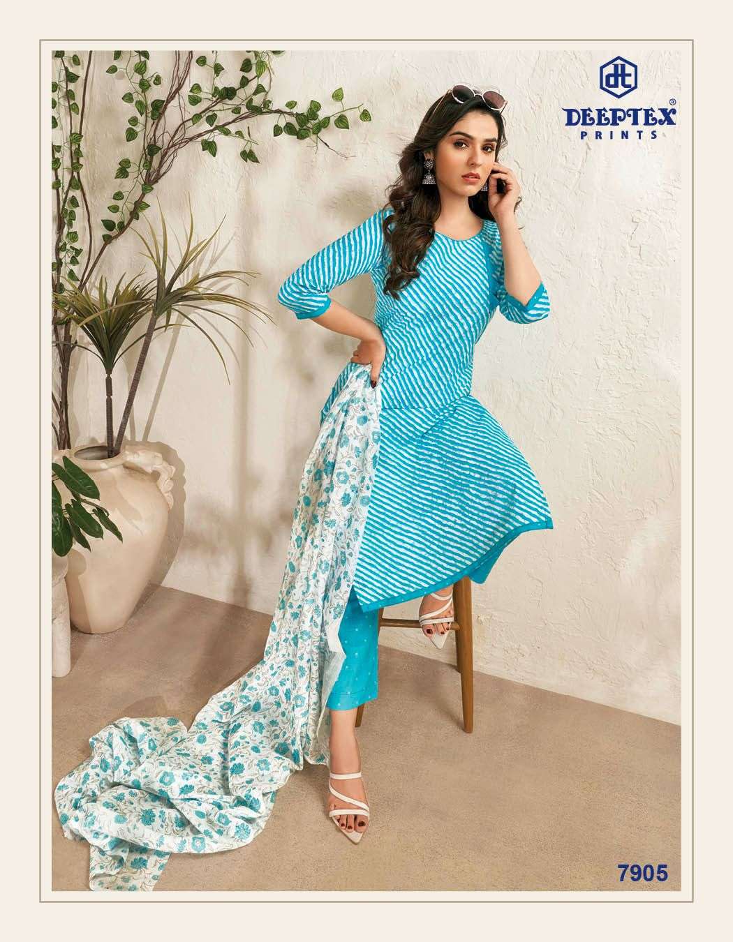 Miss India Vol-79 By Deeptex 7901 To 7926 Series Beautiful Festive Suits Colorful Stylish Fancy Casual Wear & Ethnic Wear Pure Cotton Dresses At Wholesale Price