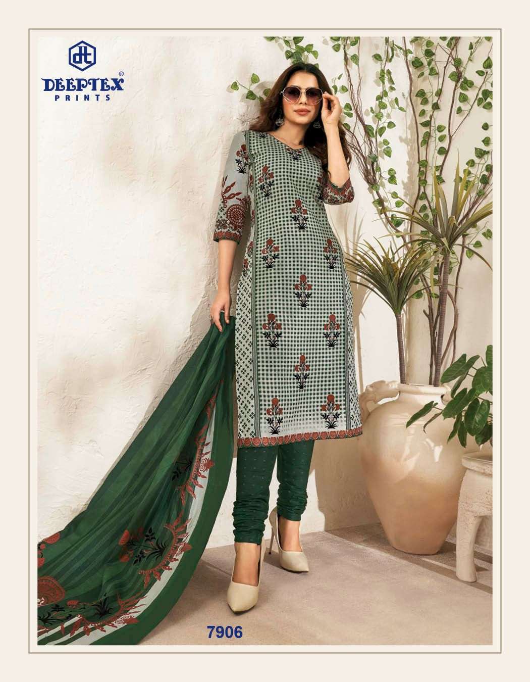 Miss India Vol-79 By Deeptex 7901 To 7926 Series Beautiful Festive Suits Colorful Stylish Fancy Casual Wear & Ethnic Wear Pure Cotton Dresses At Wholesale Price