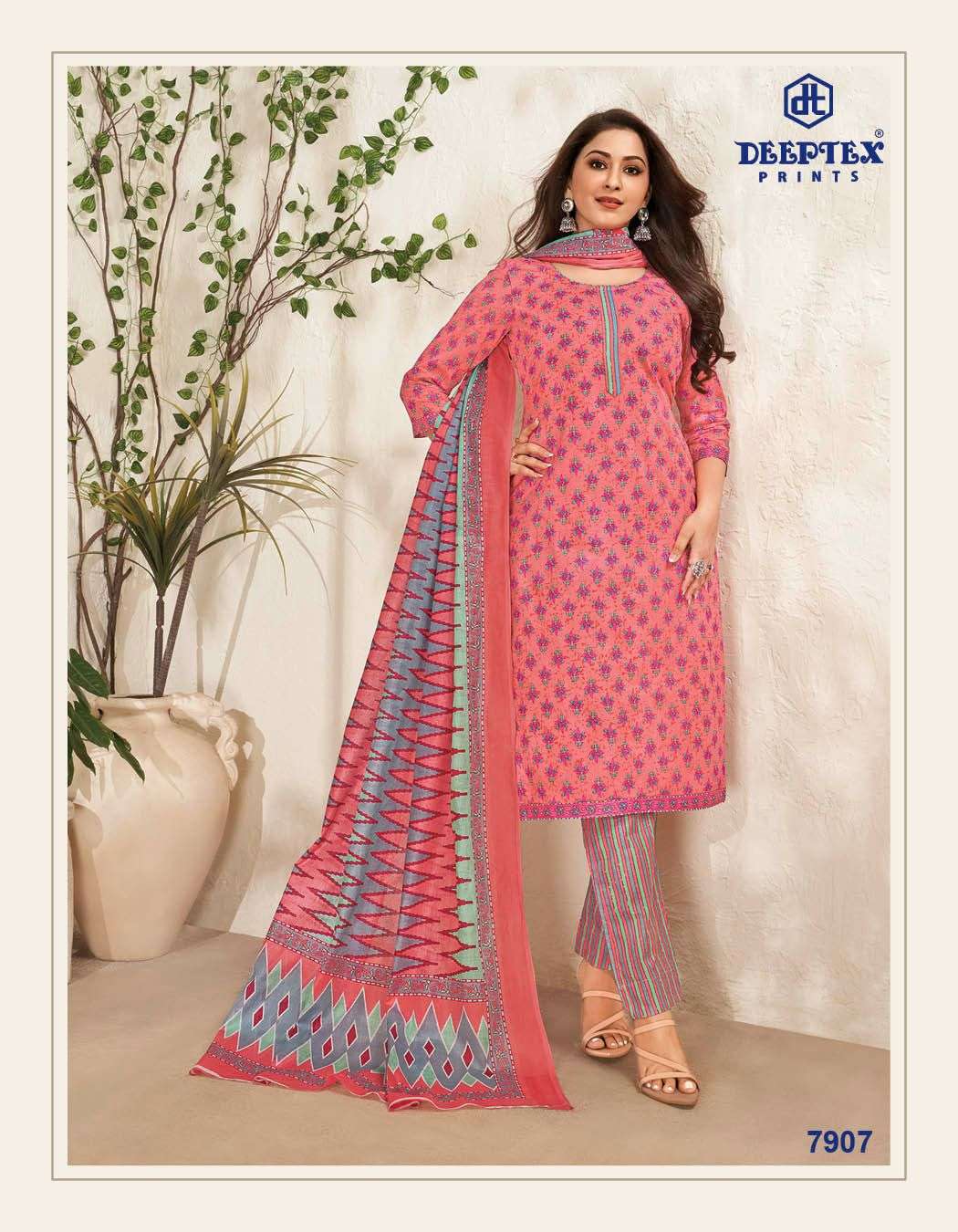Miss India Vol-79 By Deeptex 7901 To 7926 Series Beautiful Festive Suits Colorful Stylish Fancy Casual Wear & Ethnic Wear Pure Cotton Dresses At Wholesale Price
