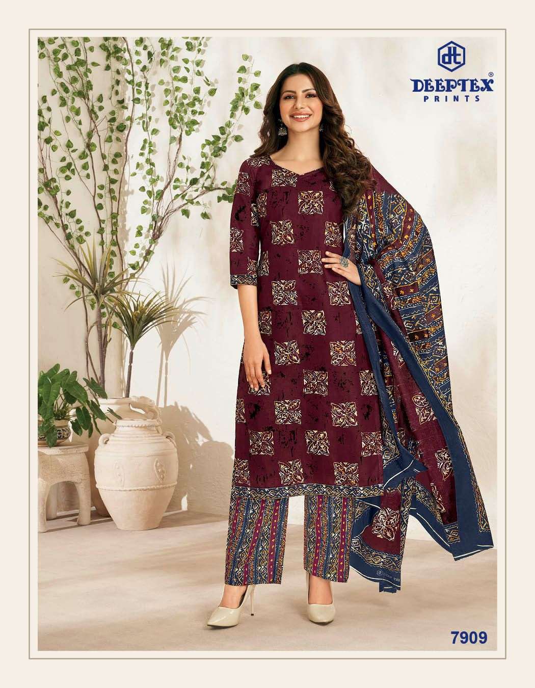 Miss India Vol-79 By Deeptex 7901 To 7926 Series Beautiful Festive Suits Colorful Stylish Fancy Casual Wear & Ethnic Wear Pure Cotton Dresses At Wholesale Price