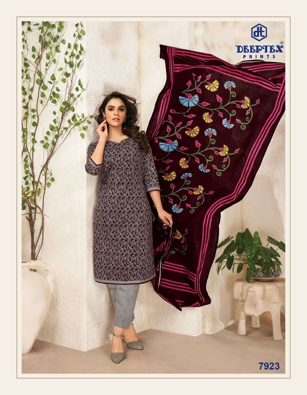 Miss India Vol-79 By Deeptex 7901 To 7926 Series Beautiful Festive Suits Colorful Stylish Fancy Casual Wear & Ethnic Wear Pure Cotton Dresses At Wholesale Price