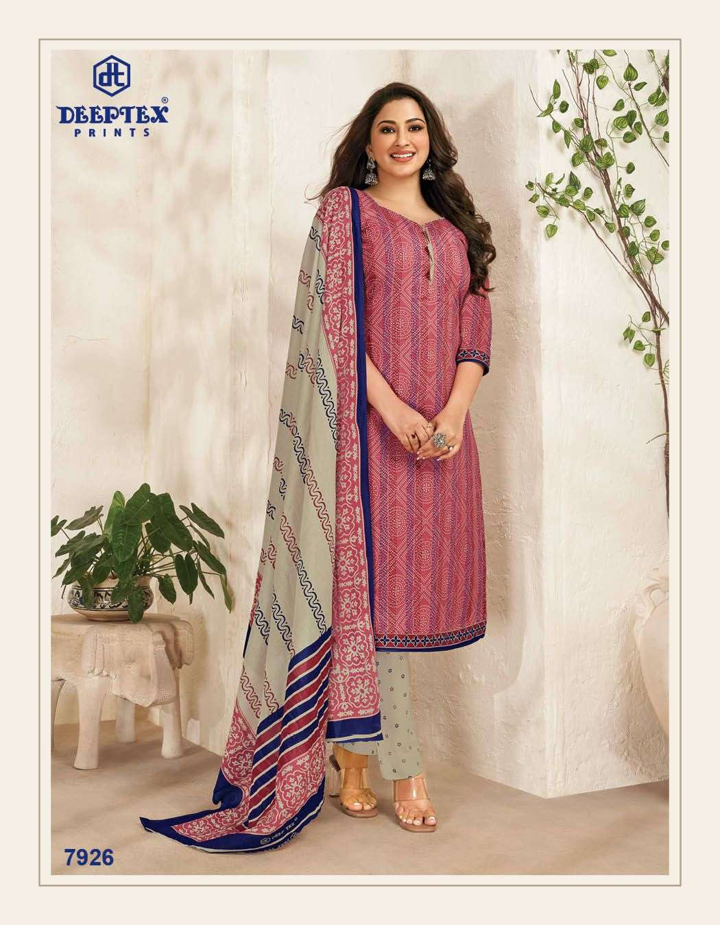 Miss India Vol-79 By Deeptex 7901 To 7926 Series Beautiful Festive Suits Colorful Stylish Fancy Casual Wear & Ethnic Wear Pure Cotton Dresses At Wholesale Price