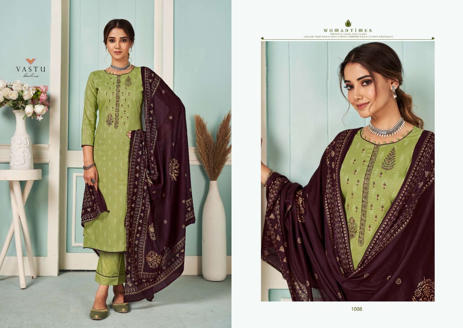 Elira By Vastu 1001 To 1010 Series Designer Suits Collection Beautiful Stylish Colorful Fancy Party Wear & Occasional Wear Pure Lawn Cotton Dresses At Wholesale Price