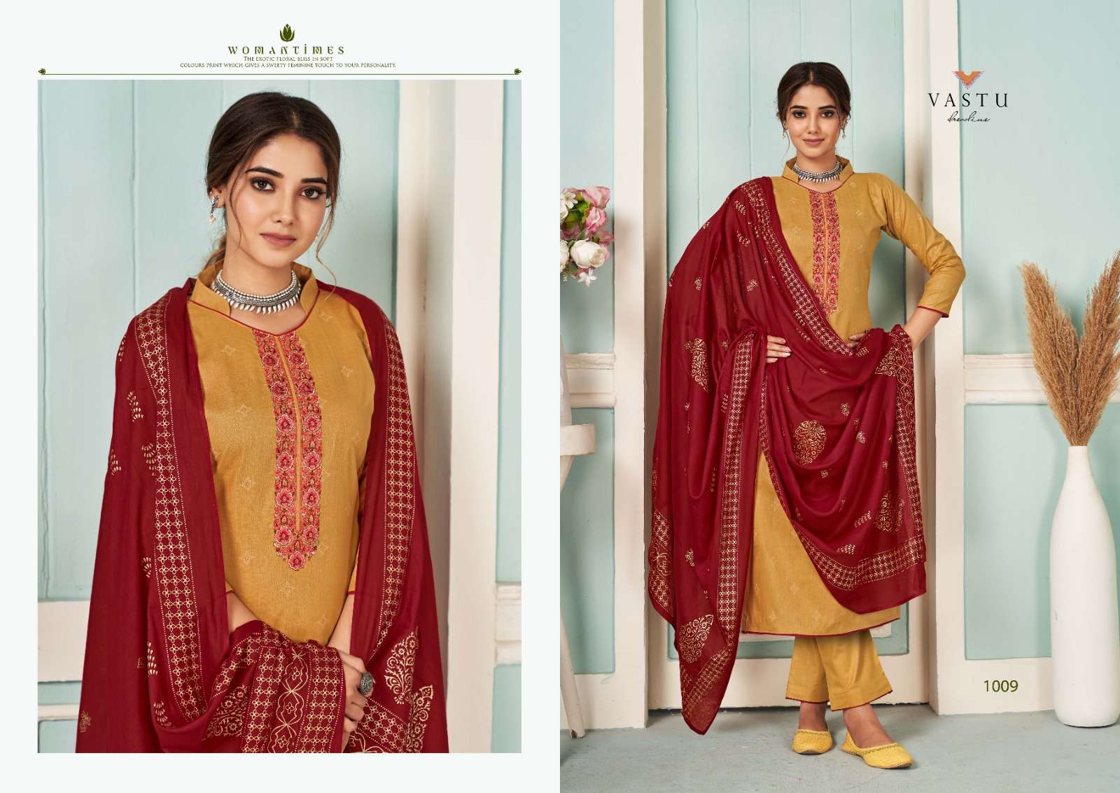 Elira By Vastu 1001 To 1010 Series Designer Suits Collection Beautiful Stylish Colorful Fancy Party Wear & Occasional Wear Pure Lawn Cotton Dresses At Wholesale Price