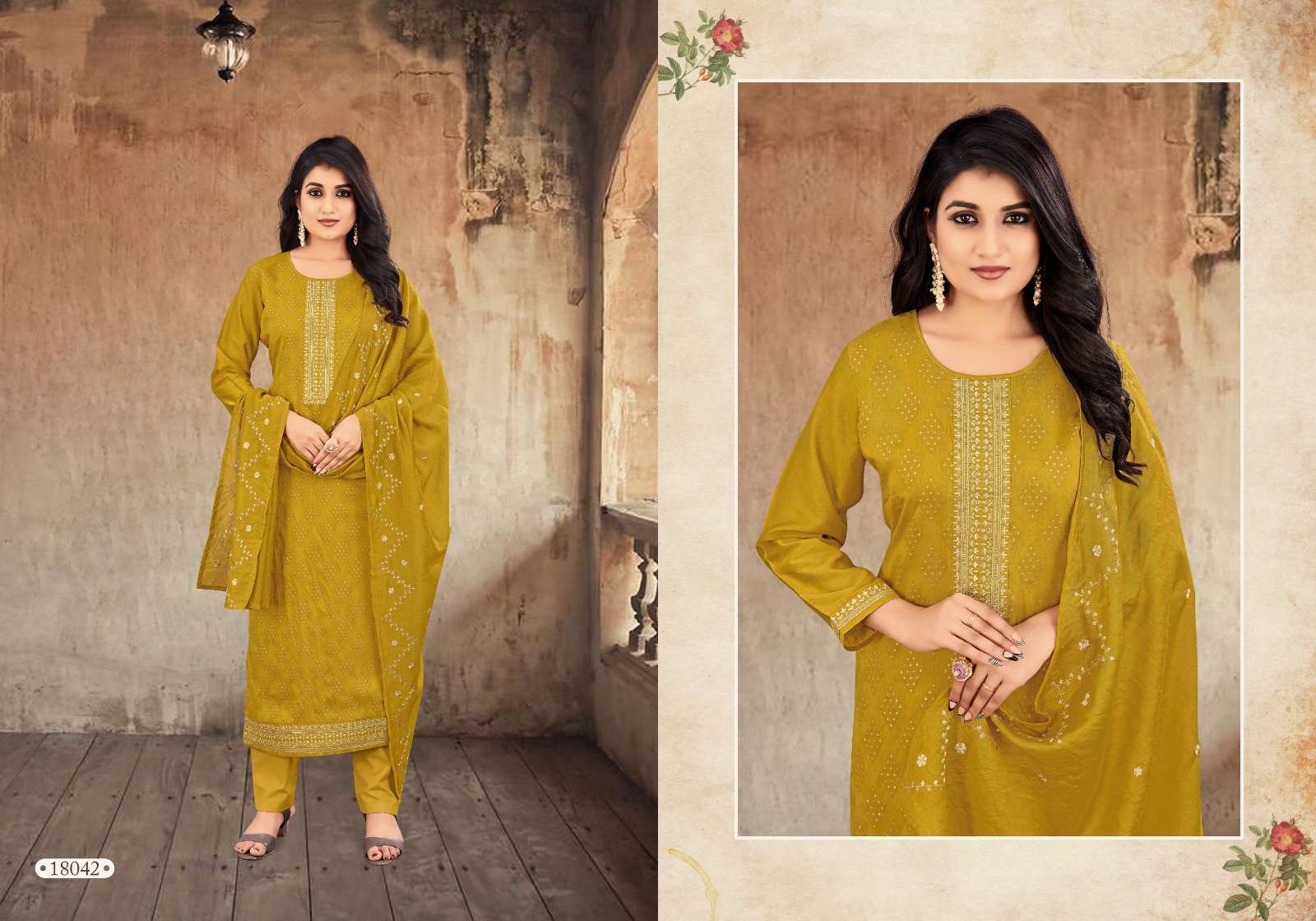 Zareena By Panch Ratna 18041 To 18044 Series Designer Suits Collection Beautiful Stylish Colorful Fancy Party Wear & Occasional Wear Viscose Jacquard Dresses At Wholesale Price