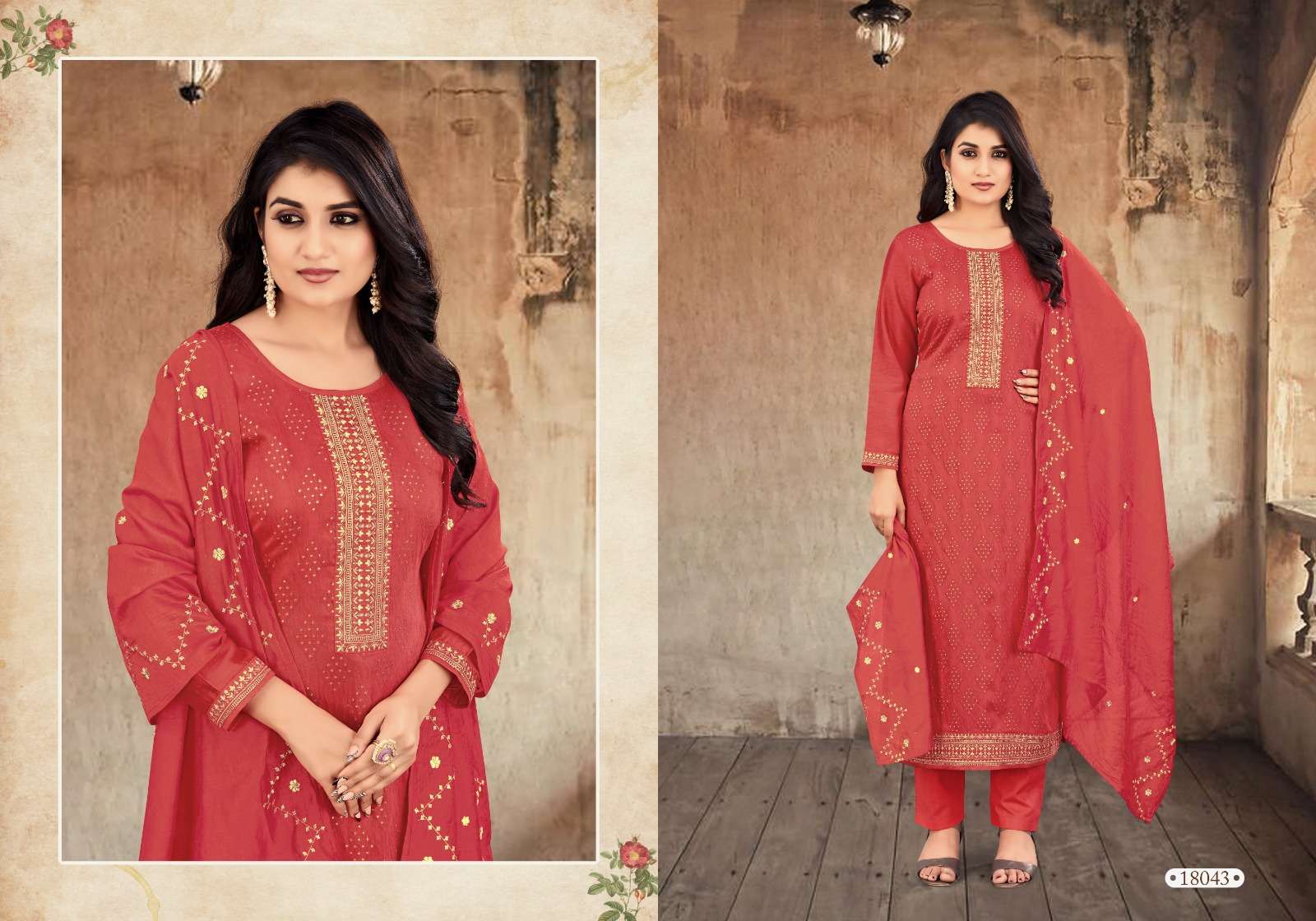 Zareena By Panch Ratna 18041 To 18044 Series Designer Suits Collection Beautiful Stylish Colorful Fancy Party Wear & Occasional Wear Viscose Jacquard Dresses At Wholesale Price