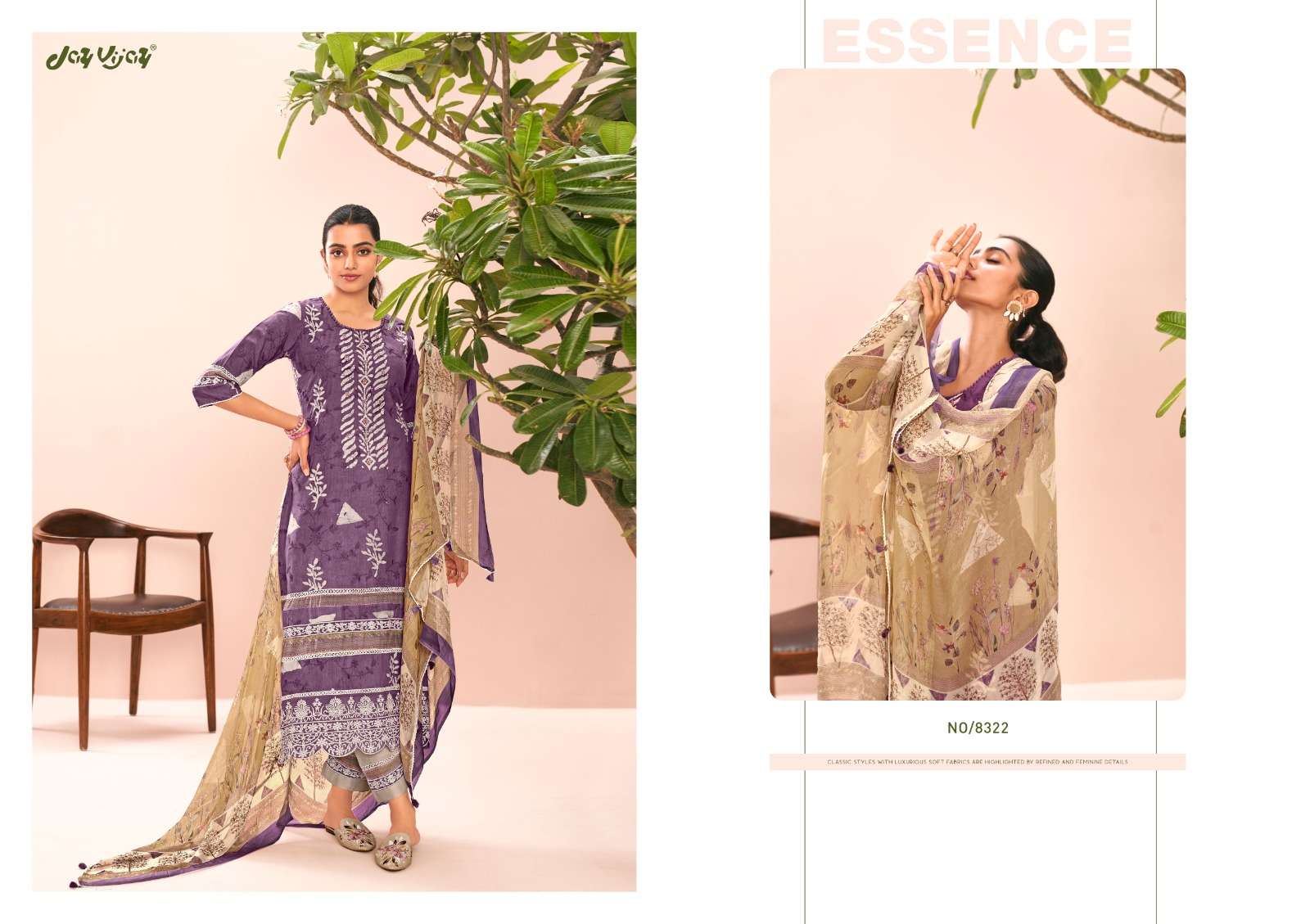 Oksana Vol-2 By Jay Vijay Prints 8321 To 8328 Series Designer Festive Suits Beautiful Fancy Stylish Colorful Party Wear & Occasional Wear Pure Cotton Dresses At Wholesale Price