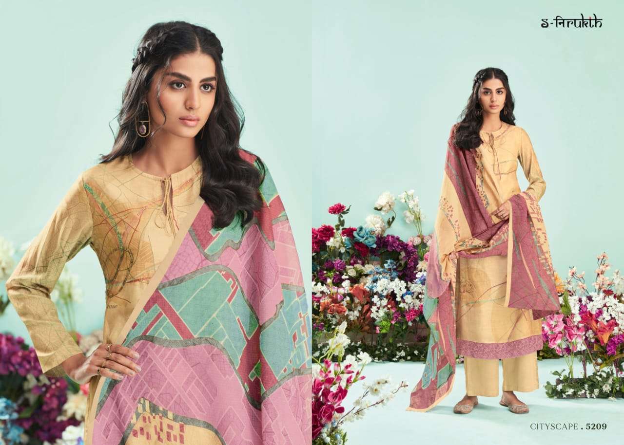CitySpace By S-Nirukth Beautiful Stylish Festive Suits Fancy Colorful Casual Wear & Ethnic Wear & Ready To Wear Cotton Print Dresses At Wholesale Price