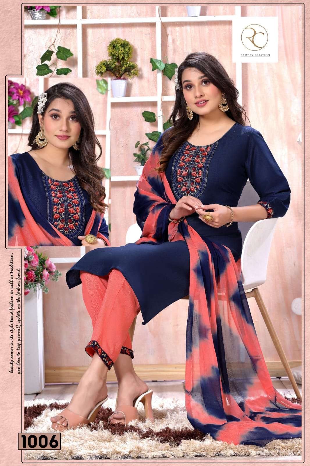Ladoo Vol-1 By Rc 1001 To 1008 Series Designer Festive Suits Beautiful Fancy Stylish Colorful Party Wear & Occasional Wear Heavy Rayon Dresses At Wholesale Price