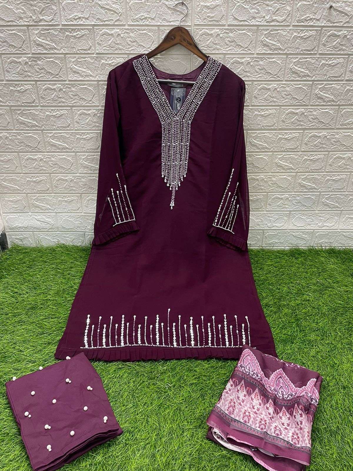 Naimat Hit Design 1067 By Naimat Fashion Studio Pakistani Suits Beautiful Fancy Colorful Stylish Party Wear & Occasional Wear Pure Georgette With Embroidery Dresses At Wholesale Price