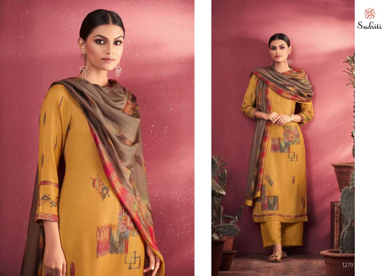 Medley By Sudriti Beautiful Suits Colorful Stylish Fancy Casual Wear & Ethnic Wear Pure Cambric Print Dresses At Wholesale Price