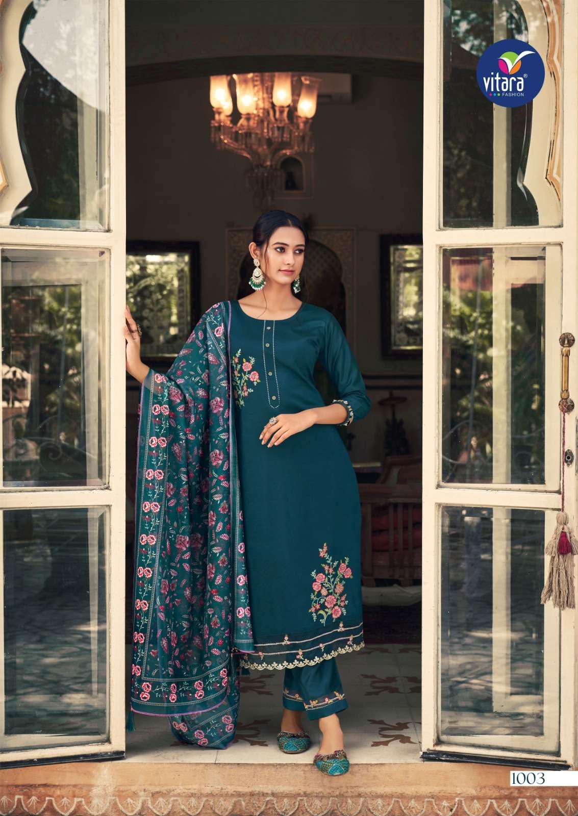 Arizona By Vitara 1001 To 1004 Series Beautiful Stylish Festive Suits Fancy Colorful Casual Wear & Ethnic Wear & Ready To Wear Silk Dresses At Wholesale Price