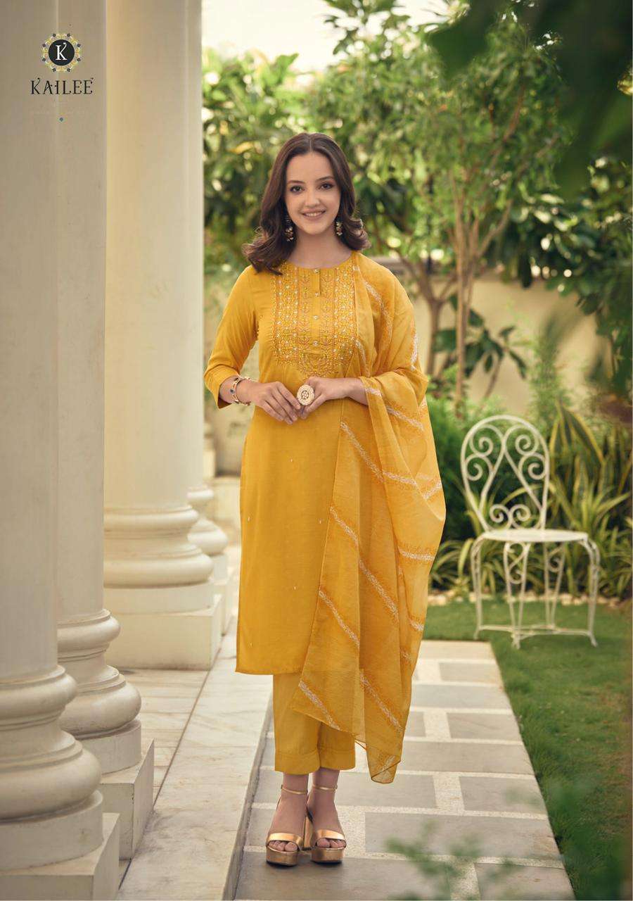 Ehsaas By Kailee 40901 To 40906 Series Beautiful Festive Suits Colorful Stylish Fancy Casual Wear & Ethnic Wear Pure Fancy With Embroidered Dresses At Wholesale Price