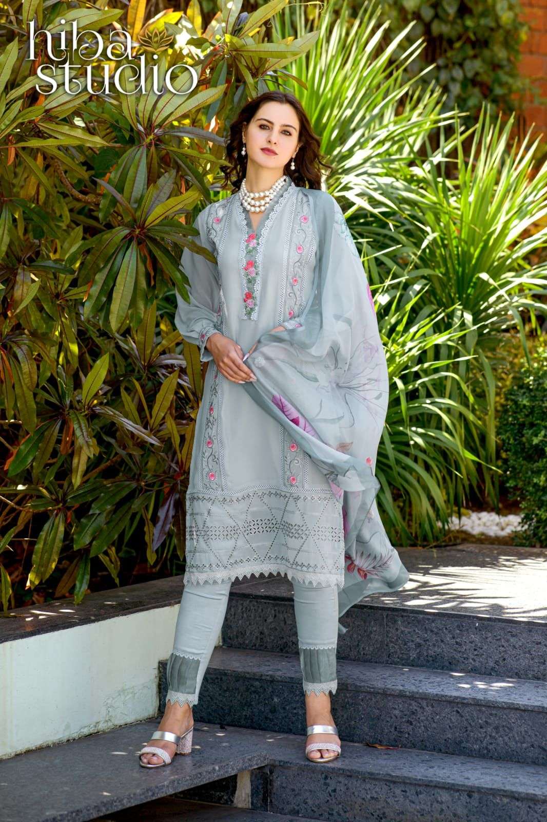 Luxury Pret Collection Vol-60 By Hiba Fashion 60-A To 60-D Series Beautiful Pakistani Suits Colorful Stylish Fancy Casual Wear & Ethnic Wear Pure Georgette Dresses At Wholesale Price