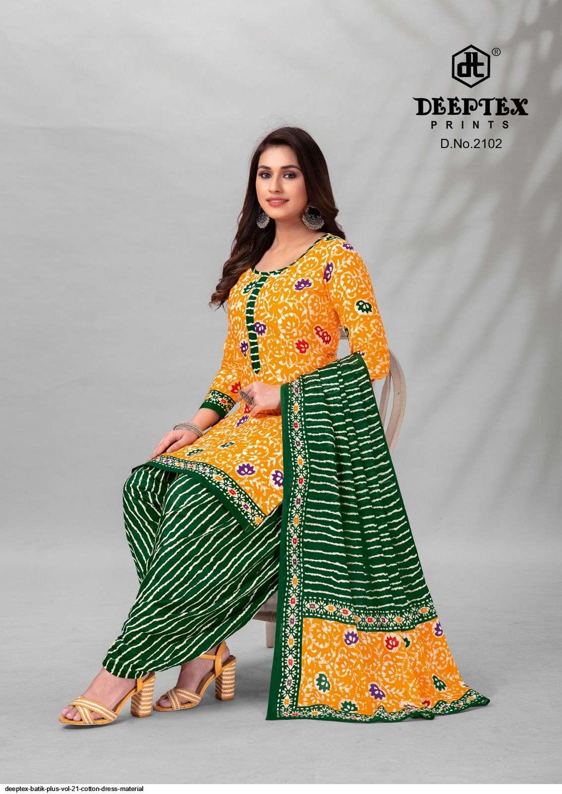 Batik Plus Vol-21 By Deeptex Prints 2101 To 2110 Series Beautiful Festive Suits Colorful Stylish Fancy Casual Wear & Ethnic Wear Pure Cotton Print Dresses At Wholesale Price