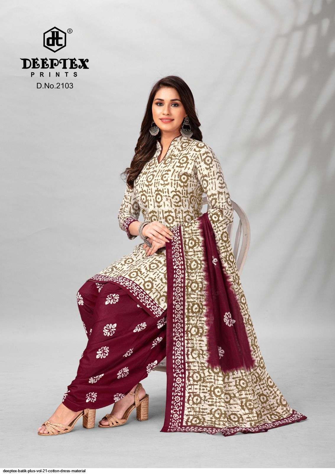 Batik Plus Vol-21 By Deeptex Prints 2101 To 2110 Series Beautiful Festive Suits Colorful Stylish Fancy Casual Wear & Ethnic Wear Pure Cotton Print Dresses At Wholesale Price