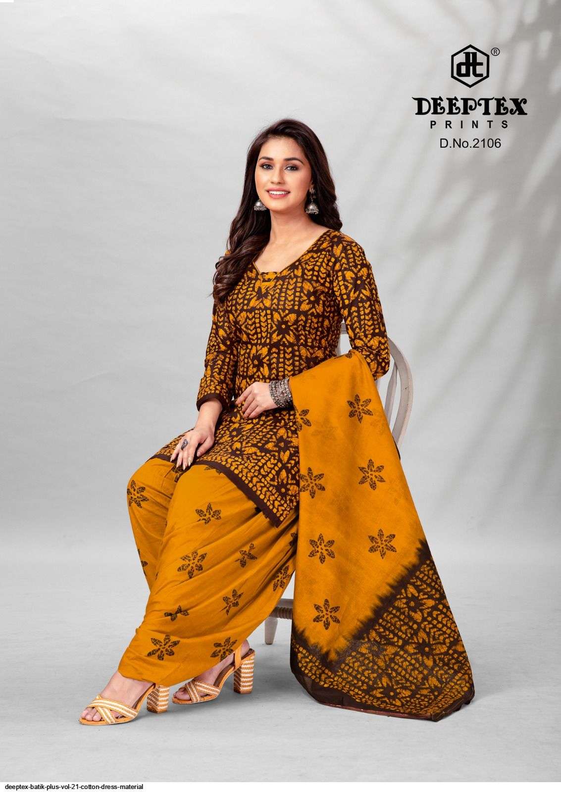Batik Plus Vol-21 By Deeptex Prints 2101 To 2110 Series Beautiful Festive Suits Colorful Stylish Fancy Casual Wear & Ethnic Wear Pure Cotton Print Dresses At Wholesale Price