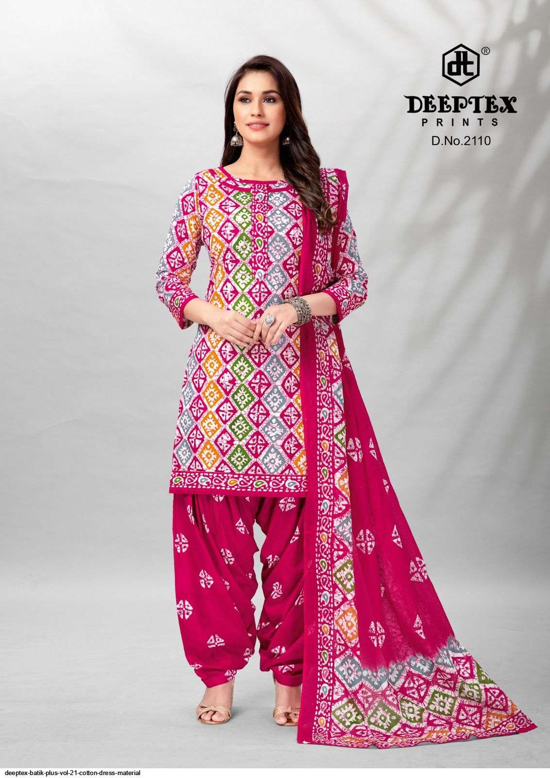 Batik Plus Vol-21 By Deeptex Prints 2101 To 2110 Series Beautiful Festive Suits Colorful Stylish Fancy Casual Wear & Ethnic Wear Pure Cotton Print Dresses At Wholesale Price