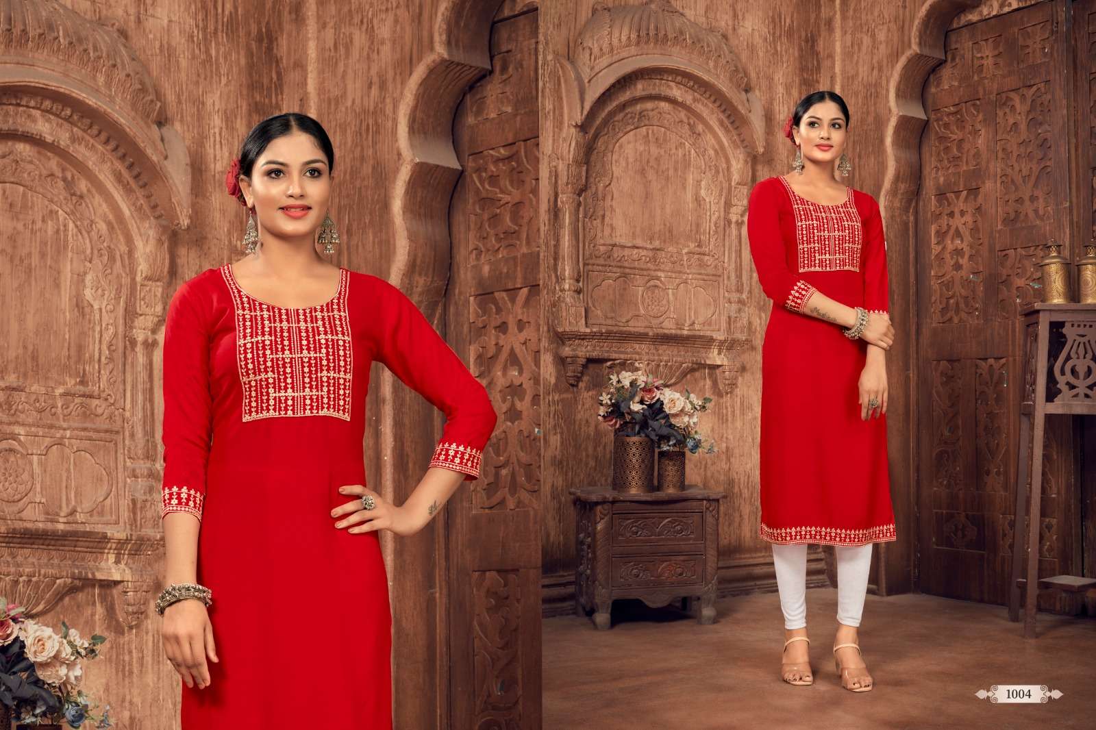 Aangi By Jinesh Nx 1001 To 1006 Series Designer Stylish Fancy Colorful Beautiful Party Wear & Ethnic Wear Collection Rayon Print Kurtis At Wholesale Price