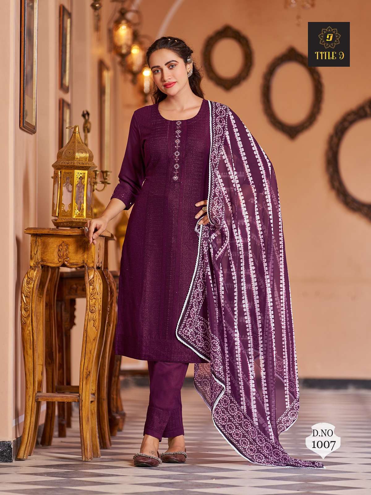 Inaya By Smit Creation 1001 To 1007 Series Beautiful Suits Colorful Stylish Fancy Casual Wear Pure Silk Fabric With Embroidery Dresses At Wholesale Price