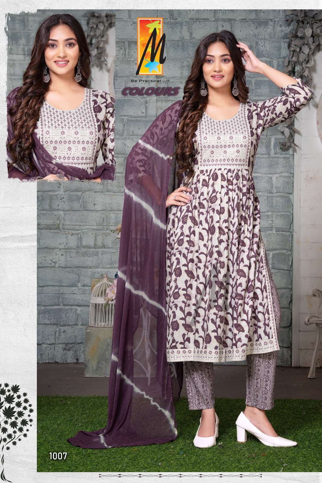 Colours By Master 1001 To 1008 Series Beautiful Winter Collection Suits Stylish Fancy Colorful Casual Wear & Ethnic Wear Rayon Foil Dresses At Wholesale Price