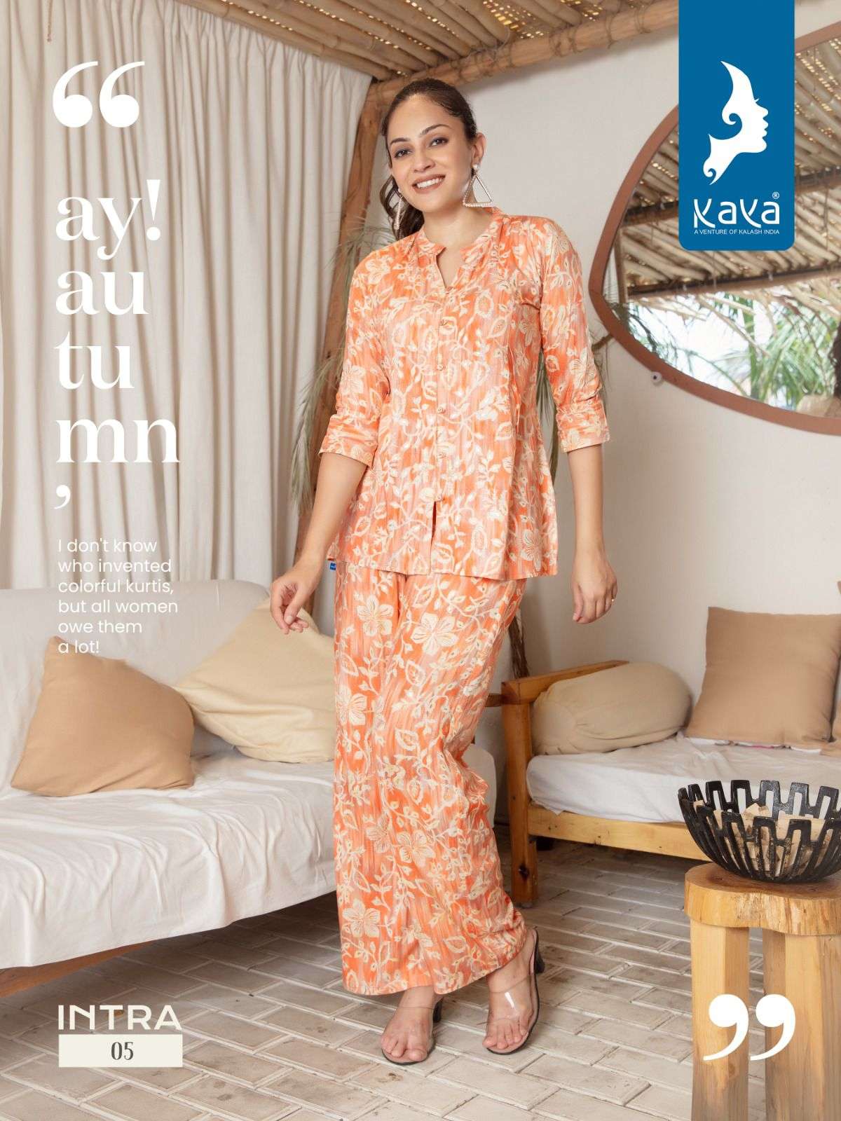 Intra By Kaya 01 To 06 Series Designer Stylish Fancy Colorful Beautiful Party Wear & Ethnic Wear Collection Rayon Foil Tops With Bottom At Wholesale Price