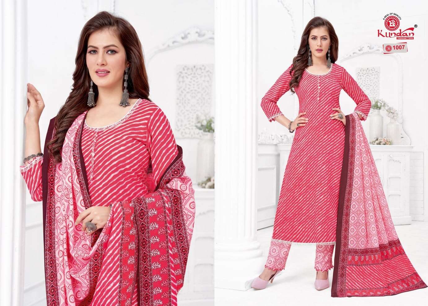 Tulip Vol-1 By Kundan 1001 To 1012 Series Beautiful Suits Colorful Stylish Fancy Casual Wear & Ethnic Wear Pure Cotton Dresses At Wholesale Price