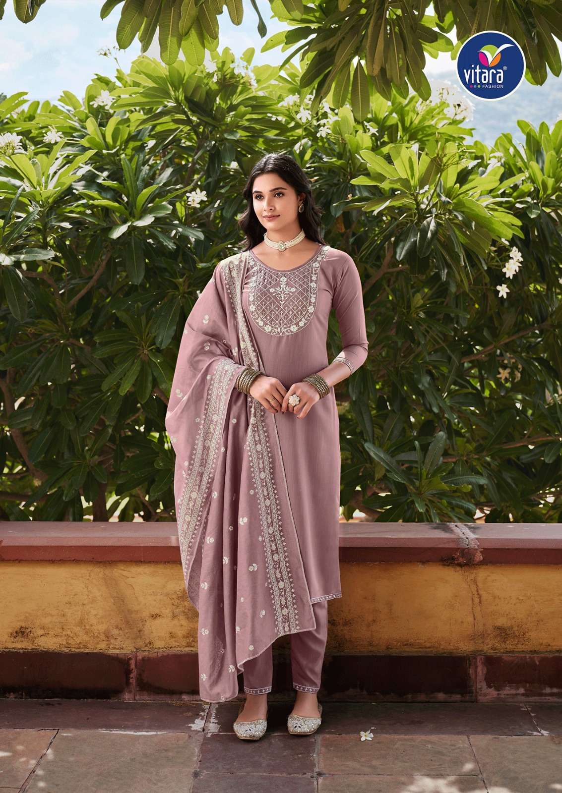 Alaska By Vitara 1001 To 1004 Series Beautiful Summer Collection Suits Stylish Fancy Colorful Casual Wear & Ethnic Wear Fancy Dresses At Wholesale Price