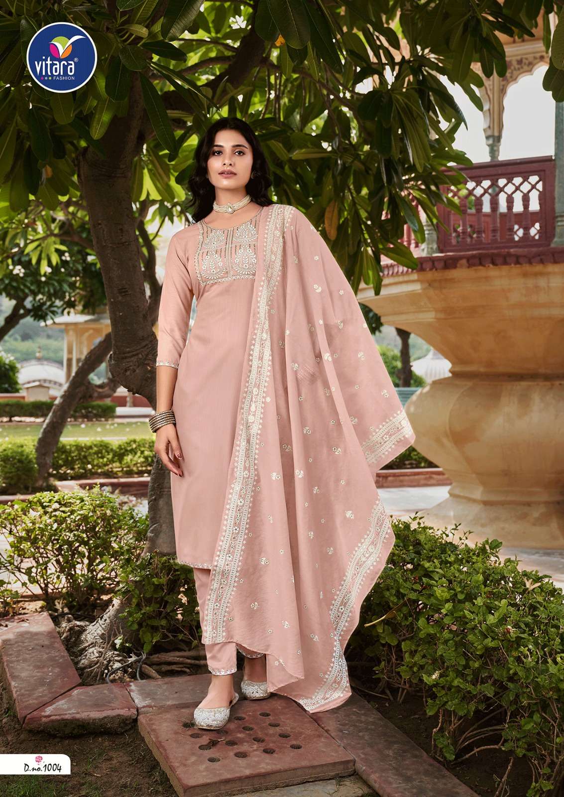 Alaska By Vitara 1001 To 1004 Series Beautiful Summer Collection Suits Stylish Fancy Colorful Casual Wear & Ethnic Wear Fancy Dresses At Wholesale Price