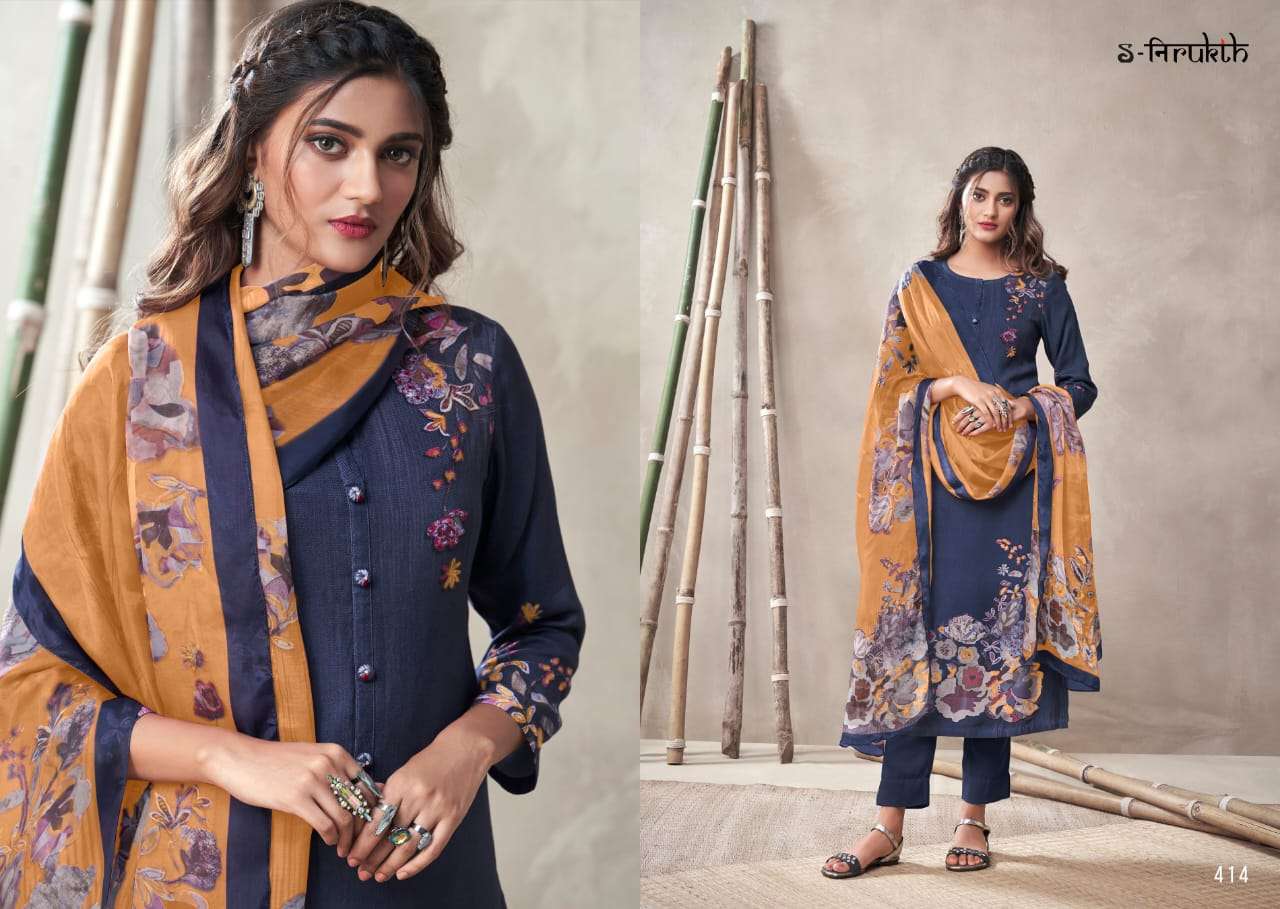 Alissa By S-Nirukth Beautiful Stylish Festive Suits Fancy Colorful Casual Wear & Ethnic Wear & Ready To Wear Cotton Print Dresses At Wholesale Price