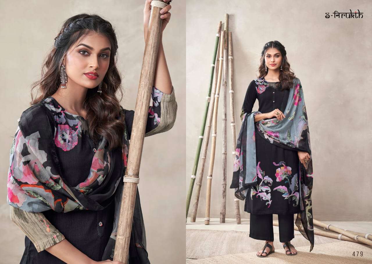 Alissa By S-Nirukth Beautiful Stylish Festive Suits Fancy Colorful Casual Wear & Ethnic Wear & Ready To Wear Cotton Print Dresses At Wholesale Price