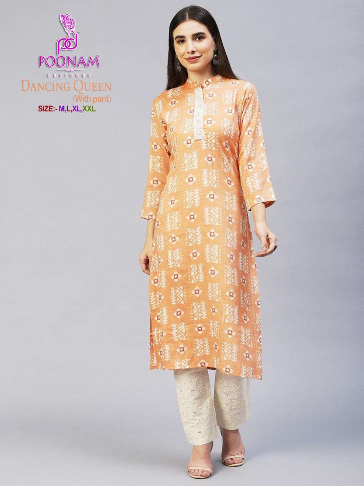 Dancing Queen By Poonam Designer 1001 To 1004 Series Beautiful Stylish Fancy Colorful Casual Wear & Ethnic Wear Soft Rayon Kurtis With Bottom At Wholesale Price