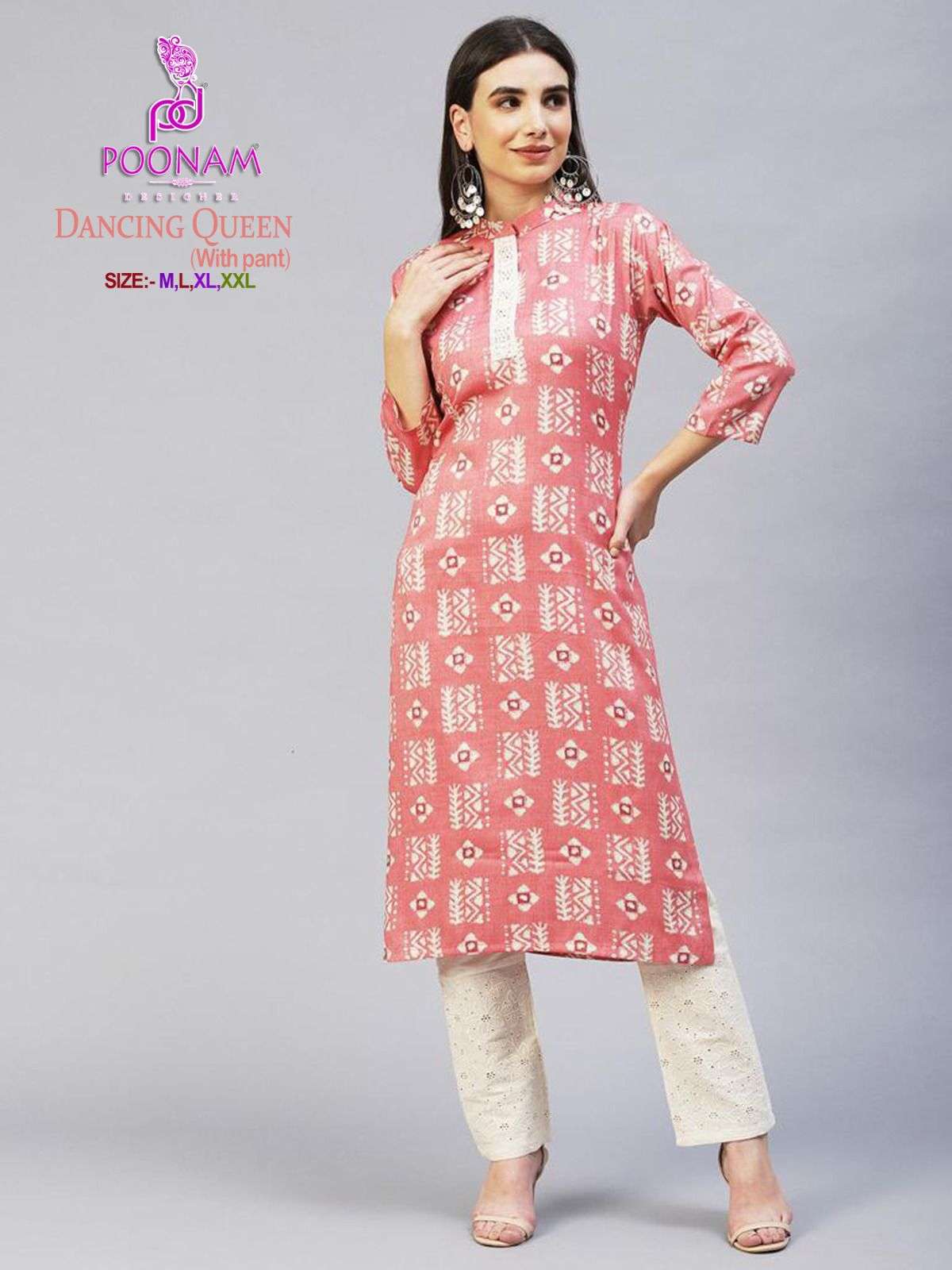 Dancing Queen By Poonam Designer 1001 To 1004 Series Beautiful Stylish Fancy Colorful Casual Wear & Ethnic Wear Soft Rayon Kurtis With Bottom At Wholesale Price