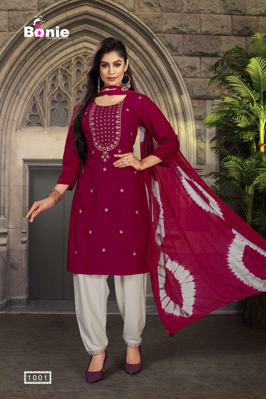 Mitali Vol-2 By Bonie 1001 To 1006 Series Beautiful Festive Suits Stylish Fancy Colorful Casual Wear & Ethnic Wear Heavy Rayon Dresses At Wholesale Price