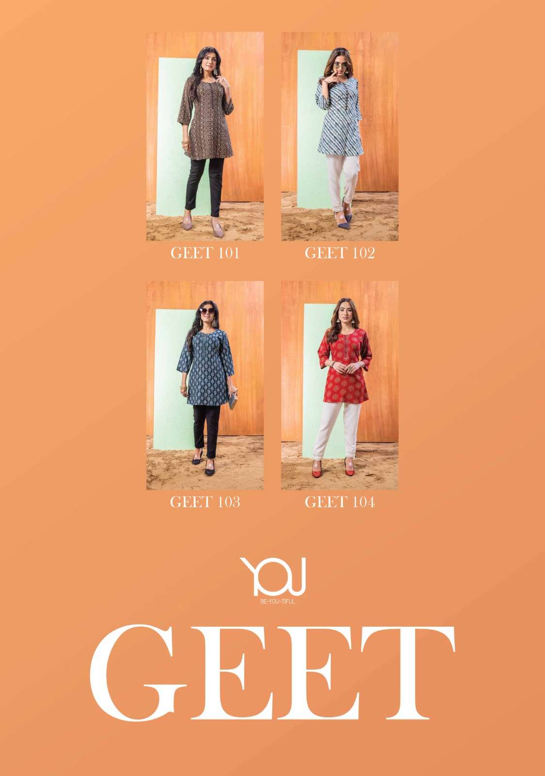 Geet By You 101 To 104 Series Designer Stylish Fancy Colorful Beautiful Party Wear & Ethnic Wear Collection Rayon Slub Tops At Wholesale Price
