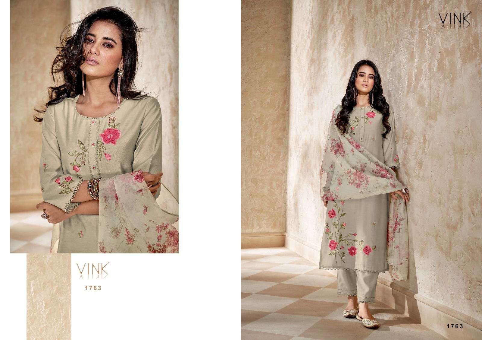 Trinty By Vink 1761 To 1766 Series Beautiful Colorful Stylish Fancy Casual Wear & Ethnic Wear & Ready To Wear Pure Viscose Dresses At Wholesale Price