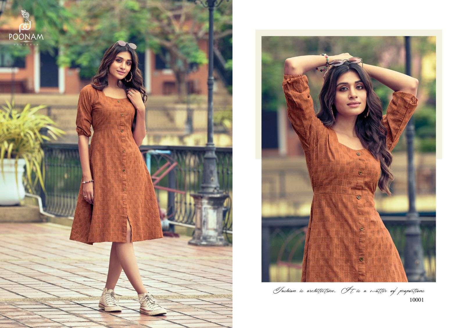 Stella By Poonam Designer 1001 To 1006 Series Designer Stylish Fancy Colorful Beautiful Party Wear & Ethnic Wear Collection Cotton Jacquard Kurtis At Wholesale Price