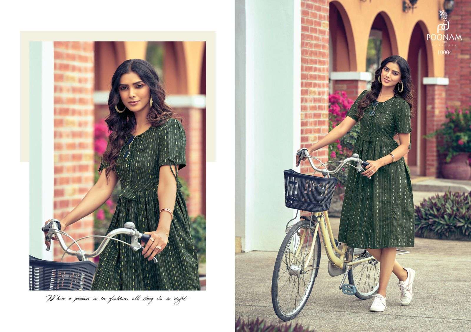 Stella By Poonam Designer 1001 To 1006 Series Designer Stylish Fancy Colorful Beautiful Party Wear & Ethnic Wear Collection Cotton Jacquard Kurtis At Wholesale Price