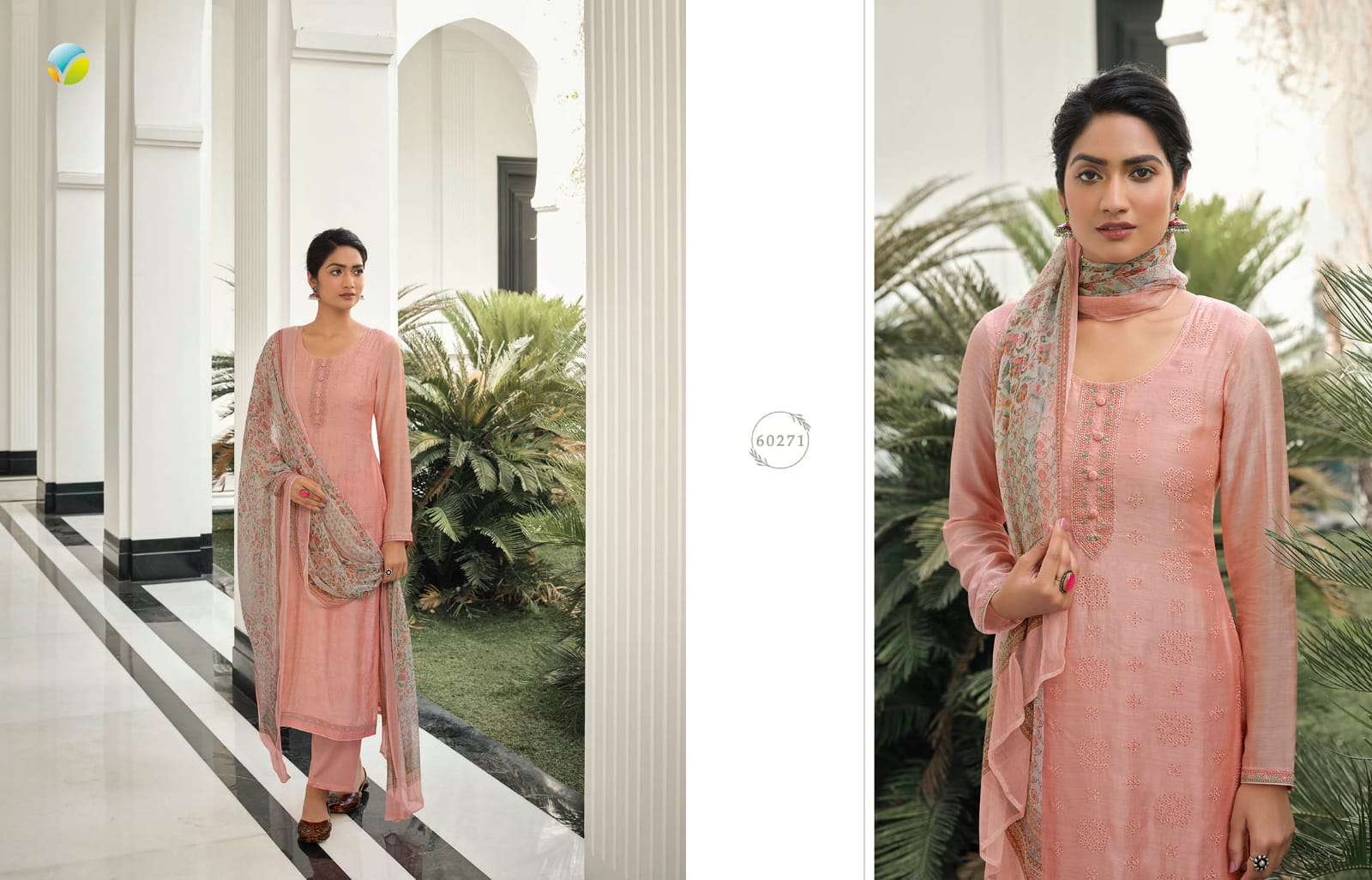 Kervin Geetanjali By Vinay Fashion 60271 To 60276 Series Beautiful Suits Colorful Stylish Fancy Casual Wear & Ethnic Wear Bemberg Muslin Dresses At Wholesale Price