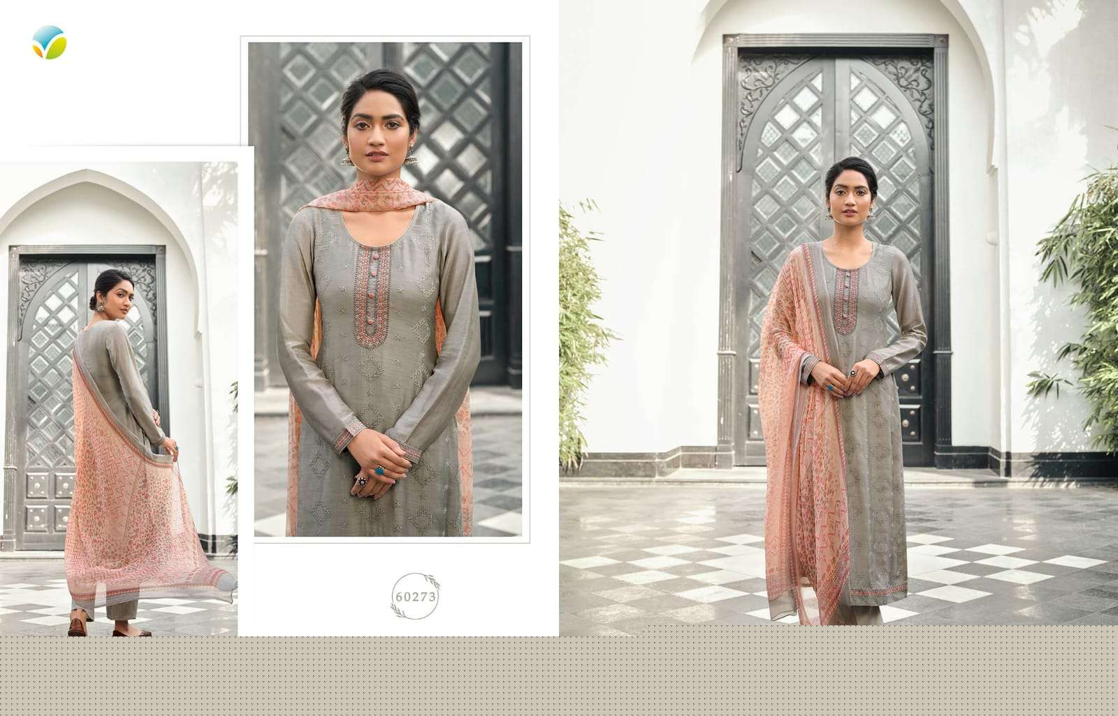 Kervin Geetanjali By Vinay Fashion 60271 To 60276 Series Beautiful Suits Colorful Stylish Fancy Casual Wear & Ethnic Wear Bemberg Muslin Dresses At Wholesale Price